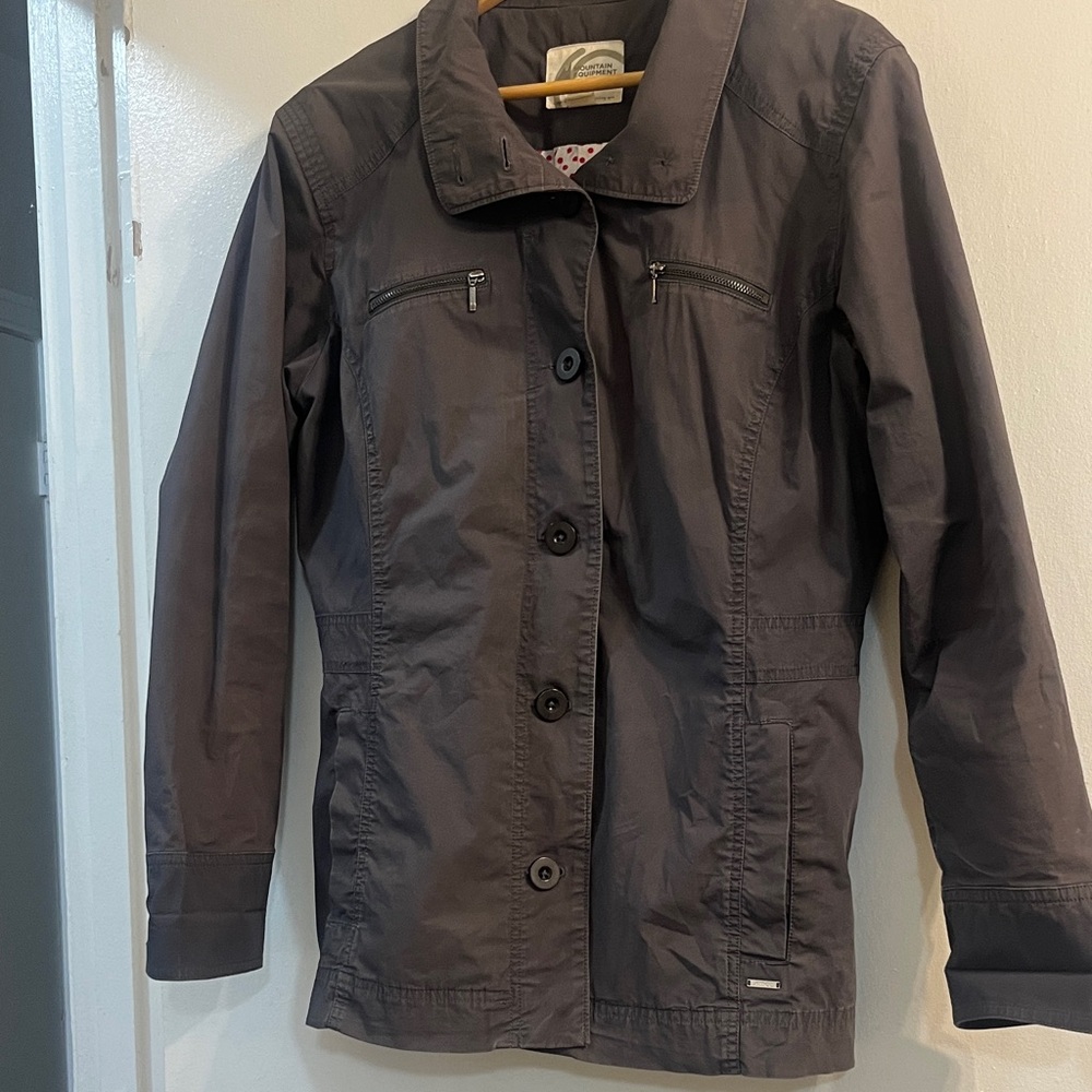 MEC Stylish Black Utility Jacket for Women